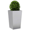 Vidaxl Planning Box 45x45x75 cm de acero galvanizado