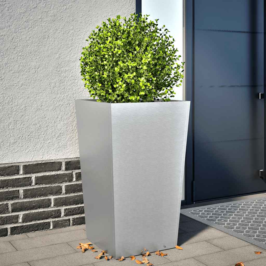 Vidaxl Planning Box 45x45x75 cm de acero galvanizado