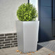 Vidaxl Planning Box 45x45x75 cm de acero galvanizado