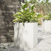Vidaxl Plannet Hexagon 46x40x45 cm de acero blanco