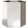 Vidaxl Plannet Hexagon 46x40x45 cm de acero inoxidable