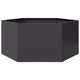 Vidaxl Plannet Henhoek 104x90x45 cm de acero negro