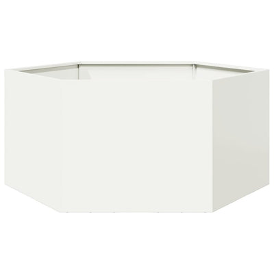 Vidaxl Plannet Henhoek 104x90x45 cm acciaio bianco