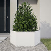Vidaxl Plannet Henhoek 104x90x45 cm de acero blanco