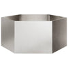 Vidaxl Plannet Henhoek 104x90x45 cm de acero inoxidable