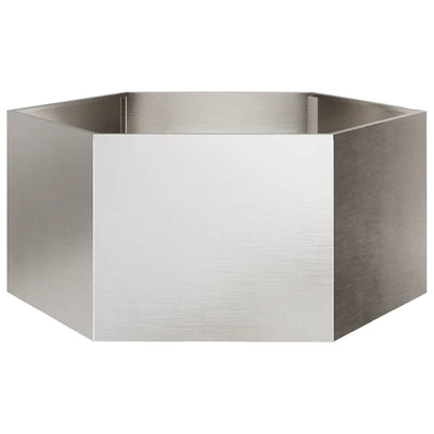 Vidaxl Plannet Henhoek 104x90x45 cm in acciaio inossidabile