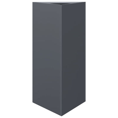Vidaxl Fiorter Triangle 40x34.5x70 cm in acciaio antracite -Collorato