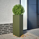 Vidaxl Fioters 2 St Triangle 40x34.5x70 cm Olive Green