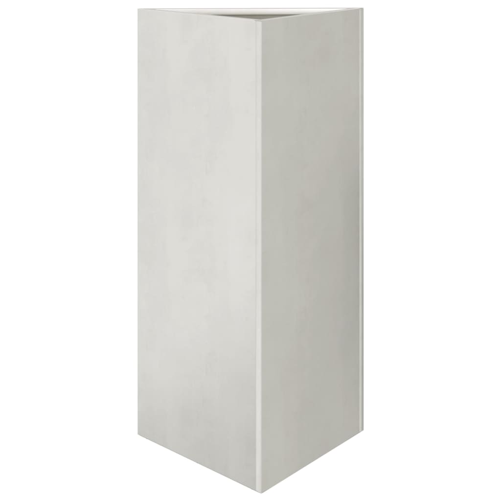 Vidaxl Plannet Triangle 40x34.5x70 cm in acciaio inossidabile
