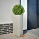 Vidaxl Plannet Triangle 40x34.5x70 cm de acero inoxidable