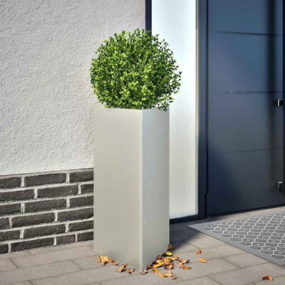 Vidaxl Fioters 2 St Triangle 40x40x75 cm in acciaio inossidabile