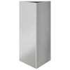 Vidaxl fioriera triangolo 40x40x75 cm acciaio zincato