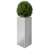Vidaxl fioriera triangolo 40x40x75 cm acciaio zincato