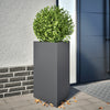 Vidaxl Fiorsters 2 St Triangle 50x43x75 cm Antracite in acciaio -Collorato