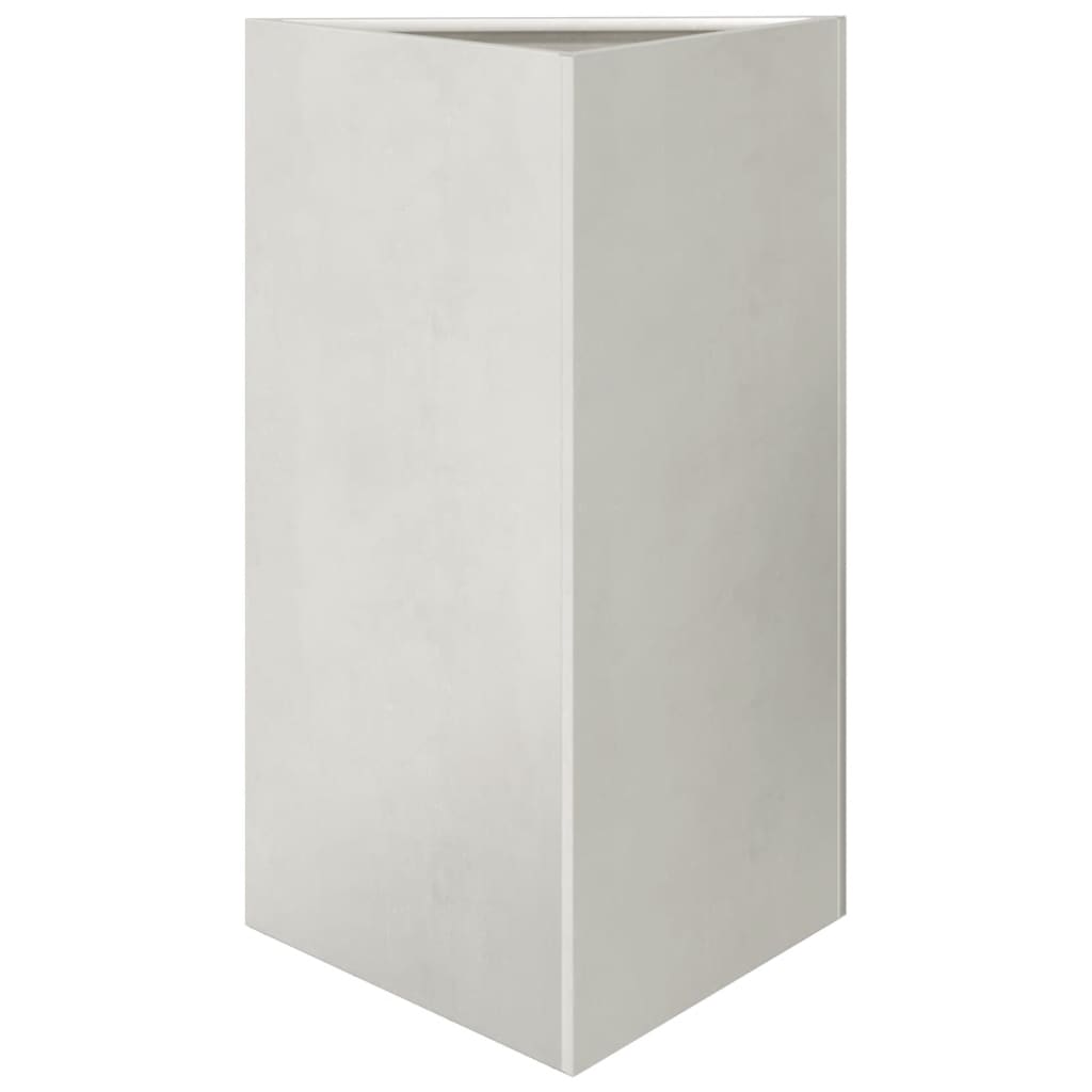 Vidaxl Plannet Triangle 50x43x75 cm de acero inoxidable