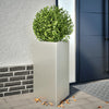 Vidaxl Plannet Triangle 50x43x75 cm de acero inoxidable