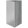 Vidaxl Planter Triangle 50x43x75 cm de acero galvanizado