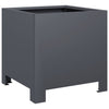 Vidaxl Planning Box 30x30x30 cm de acero antracita