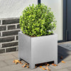 Vidaxl Planning Box 30x30x30 cm de acero galvanizado