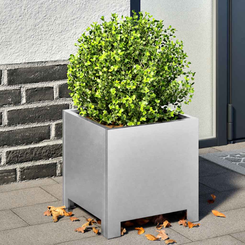 Vidaxl Planning Box 30x30x30 cm de acero galvanizado