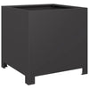 Vidaxl Planning Box 40x40x40 cm de acero negro