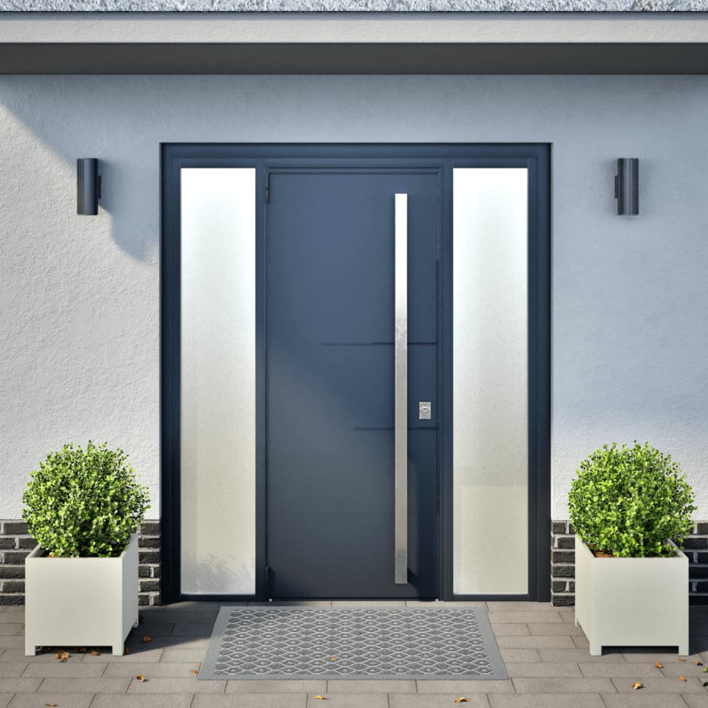 Plantadores Vidaxl 2 ST 40x40x40 CM de acero blanco
