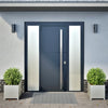 Plantadores Vidaxl 2 ST 40x40x40 cm de acero inoxidable