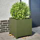 Vidaxl Planning Box da 50x50x50 cm in acciaio verde oliva