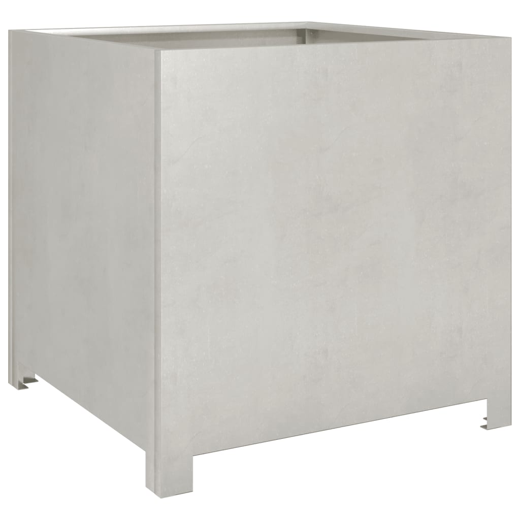 Vidaxl Planning Box 50x50x50 cm de acero inoxidable