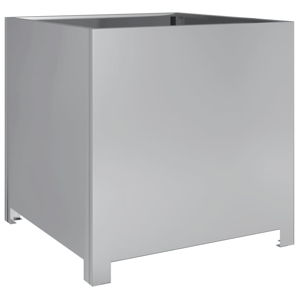 Vidaxl Planning Box 50x50x50 cm de acero galvanizado
