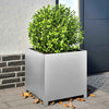 Vidaxl Planning Box 50x50x50 cm de acero galvanizado