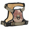 Arnés de perros Vidaxl reflejando tiras ajustables XL CamuflageBruin