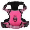 Plataforma de perro Vidaxl con cinturón y collar s Pink