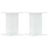 Vidaxl speakerstandaards 2 st 30x30x40 cm bewerkt hout wit