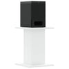 Vidaxl speakerstandaards 2 st 30x30x40 cm bewerkt hout wit