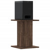 Vidaxl speakerstandaards 2 st 30x30x40 cm bewerkt hout bruin eiken