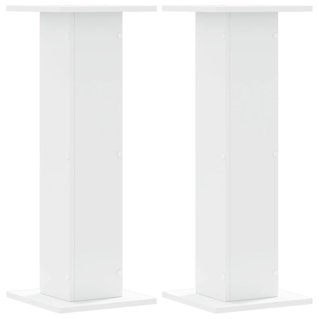 Altavoz Vidaxl se encuentra 2 pcs 30x30x80 cm de madera procesada blanca
