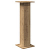 Vidaxl speakerstandaards 2 st 30x30x95 cm hout artisanaal eikenkleurig