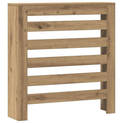 Copriradiatore Vidaxx 78x20x82 cm in legno artigianale, colore rovere artigianale