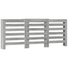 Vidaxl radiatorombouw 205x21,5x83,5 cm bewerkt hout grijs sonoma eiken