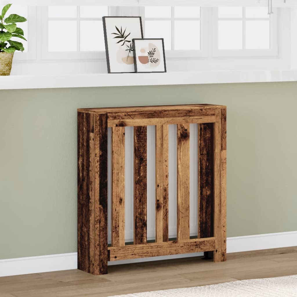 Conversión de radiador Vidaxx 78x20x82 cm madera procesada, madera vieja