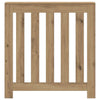 Vidaxl radiatorombouw 78x20x82 cm bewerkt hout artisanaal eikenkleur