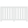 Vidaxl radiatorombouw 149x20x82 cm bewerkt hout wit