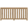 Vidaxl radiatorombouw 175x20x82 cm bewerkt hout artisanaal eikenkleur