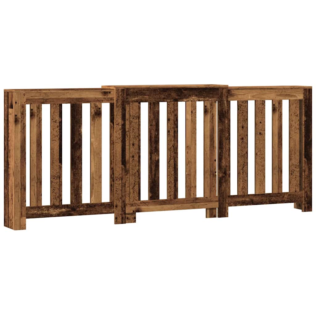 Vidaxl Radiatorom Construction 205x21.5x83,5 cm Legno vecchia trasformata