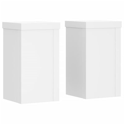 Standard di pianta Vidaxl 2 PC 10x10x18 cm in legno trasformato