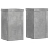 Vidaxl Planting Stands 2 PCS 10x10x18 cm Precio de concreto de madera procesada