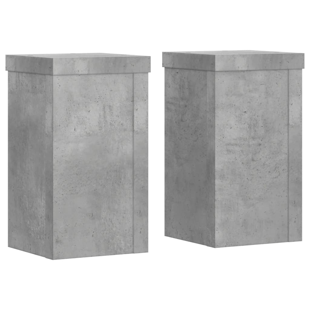 Vidaxl Planting Stands 2 PCS 10x10x18 cm Precio de concreto de madera procesada