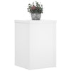 Estándares de planta Vidaxl 2 ST 20X20x30 cm de madera procesada blanca