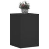 Estándares de planta Vidaxl 2 ST 20X20X30 CM Madera procesada Negro